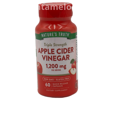 Vinagre de Manzana 60 capsulas veganas