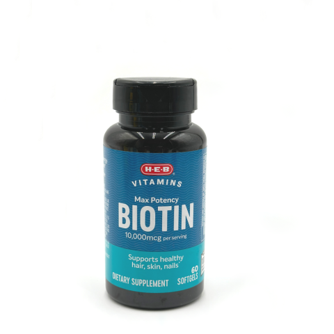 Biotin 10.000mcg 60 Tabletas