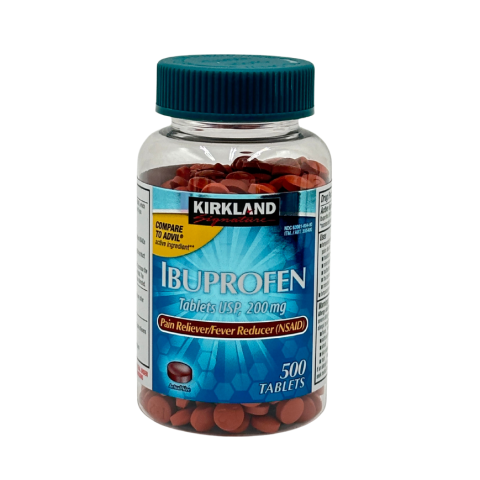 Ibuprofeno Kirkland Signature 200 mg 500 Tabletas